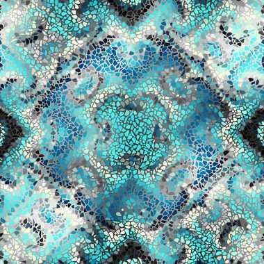 Sorunsuz mozaik sanat desen