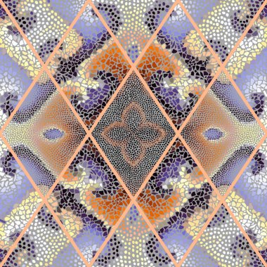 Dikişsiz mozaik desen