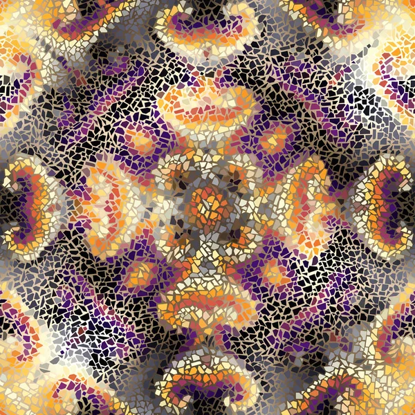 Modèle de mosaïque sans couture — Image vectorielle