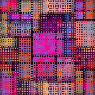 Geometrik soyut desen.