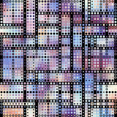 Geometrik soyut desen.