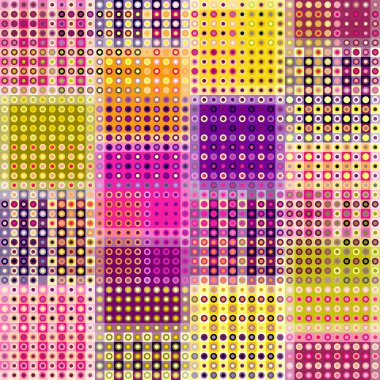 Geometrik soyut desen.