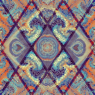 Dikişsiz mozaik desen