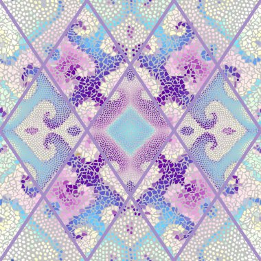 Dikişsiz mozaik desen