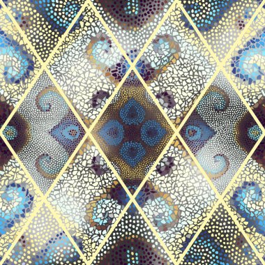 Dikişsiz mozaik desen