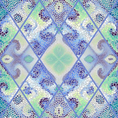 Dikişsiz mozaik desen