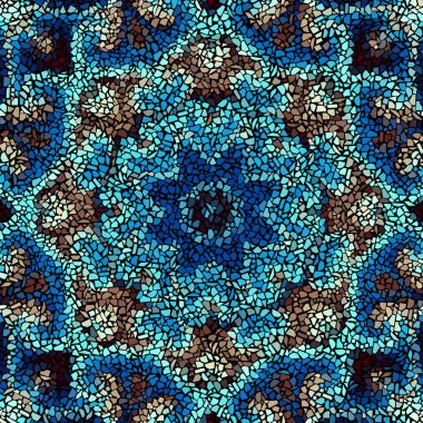 Dikişsiz mozaik desen