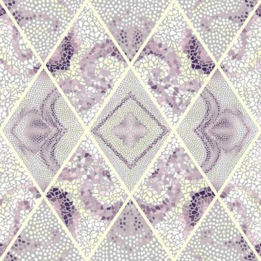 Dikişsiz mozaik desen