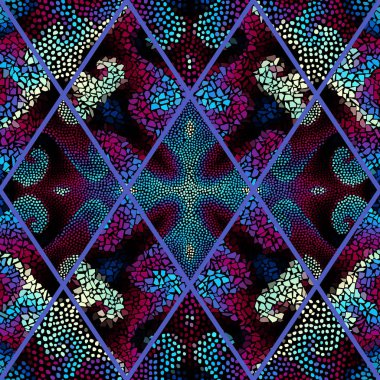 Dikişsiz mozaik desen