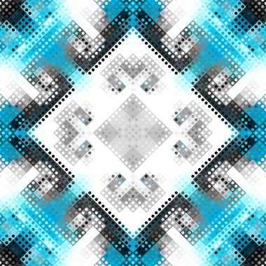 Geometrik soyut desen.