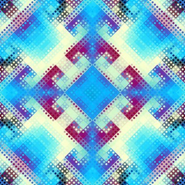 Geometrik soyut desen.