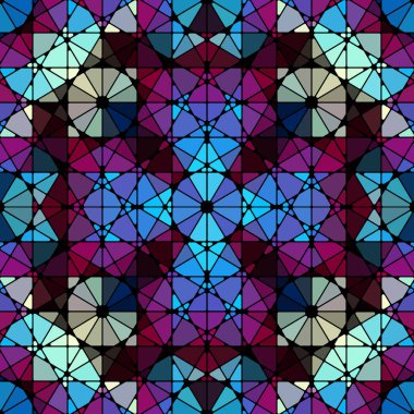 Geometrik soyut desen.