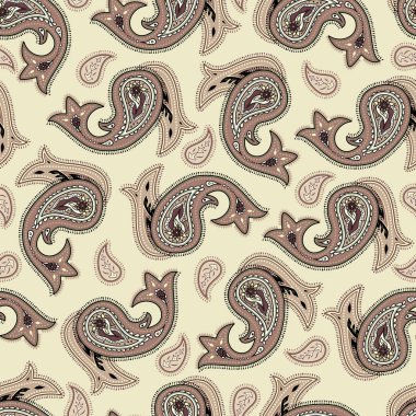 Dikişsiz desen desenli.