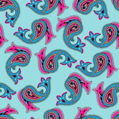 Dikişsiz desen desenli.