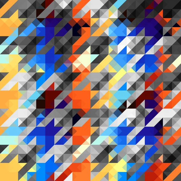 Geometrik patchwork desen — Stok Vektör