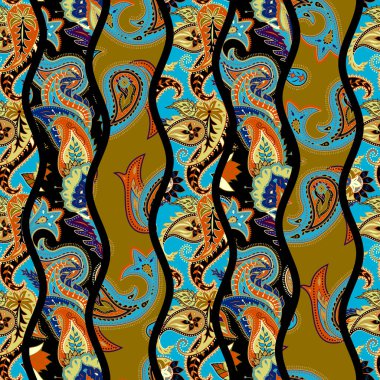 Geometrik patchwork desen bir kareler.