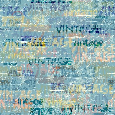 Eski grunge deseni