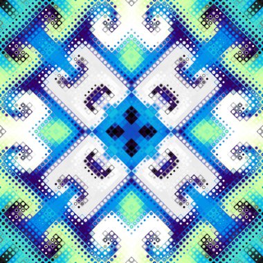 Geometrik soyut desen.