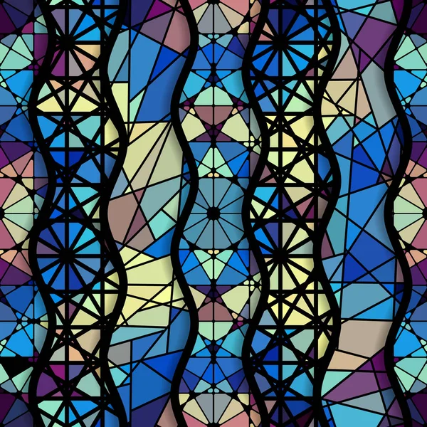 Geometrisch abstract patroon. — Stockvector