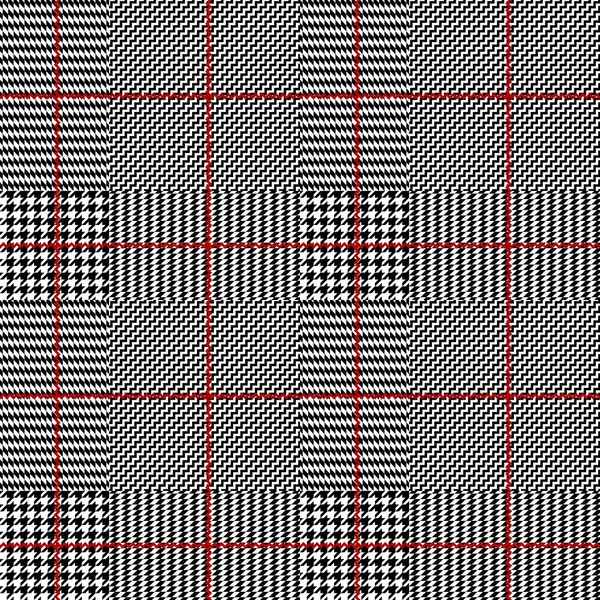 Modèle de plaid glen . — Image vectorielle