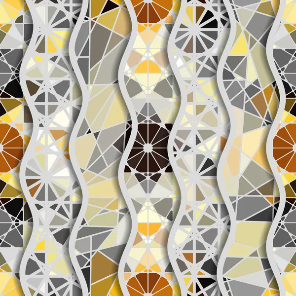 Geometrisch abstract patroon. — Stockvector