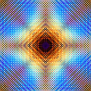 Geometrik soyut desen.