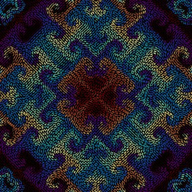 Geometrik soyut desen.