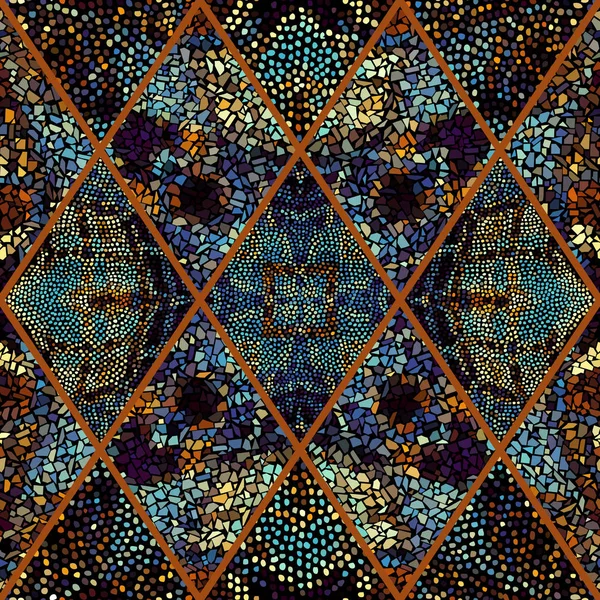 Безшовні Мозаїчна картина — стоковий вектор