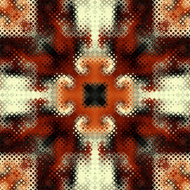 Geometrik soyut desen.