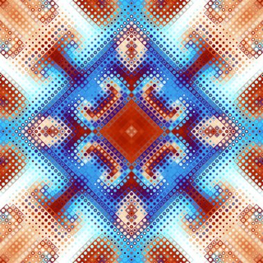 Geometrik soyut desen.