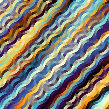 Geometrik soyut desen.