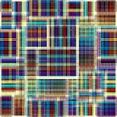 Geometrik soyut desen.