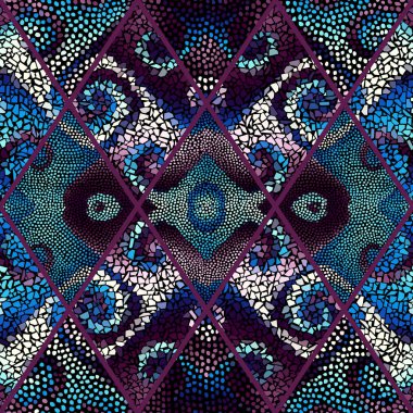 Dikişsiz mozaik desen