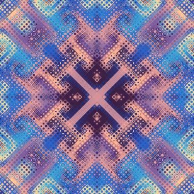 Geometrik soyut desen.