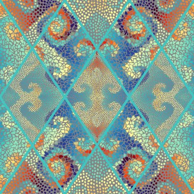 Dikişsiz mozaik desen