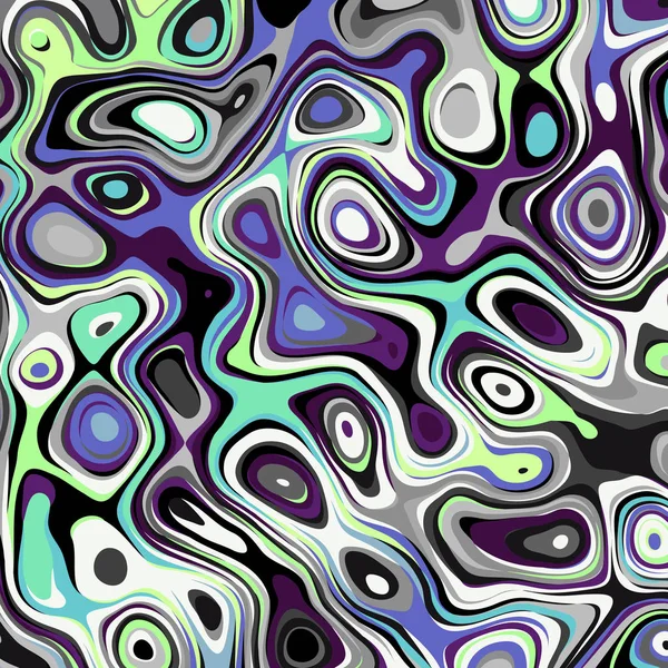 Abstracte psychedelische vector achtergrond. — Stockvector