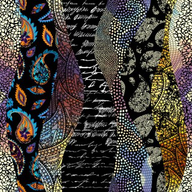 Geometrik soyut desen.