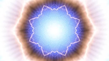 Dönen mandala döngü arkaplanı