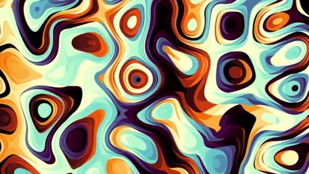 Psychedelic fundo em movimento — Vídeo de Stock