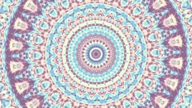Süslemeli mandala döngü arkaplanı