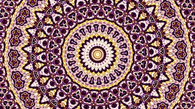 Süslemeli mandala döngü arkaplanı