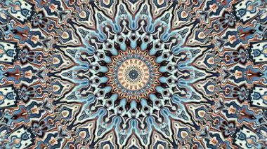 Süslemeli mandala döngü arkaplanı