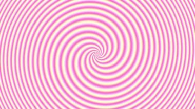 Sonsuz spiral. Kusursuz döngü görüntüsü.