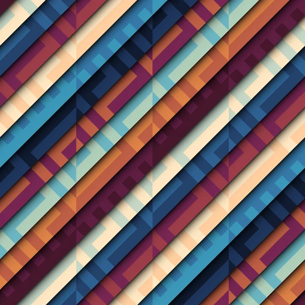 Papier gesneden vormen ontwerp. Naadloze vector patroon. — Gratis stockfoto