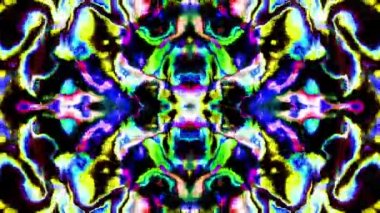 Psikedelik hareket arkaplanı
