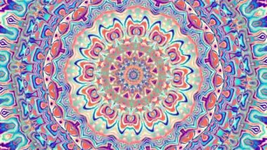 Süslemeli mandala döngü arkaplanı