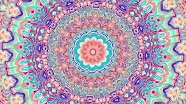 Süslemeli mandala döngü arkaplanı