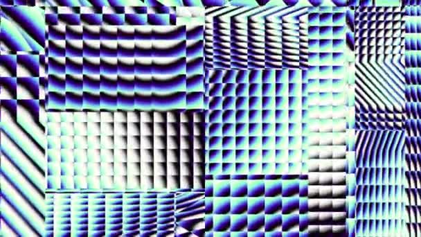 Fond abstrait futuriste boucle — Video