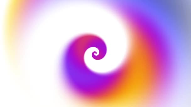 Spirale infinita. Filmati loop senza soluzione di continuità. — Video Stock