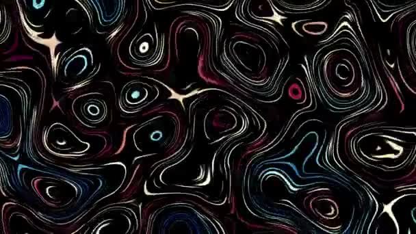 Psychedelischer Hintergrund — Stockvideo